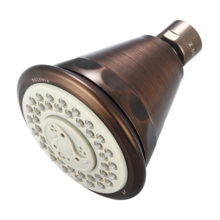 Olympia Faucets Four Functions Showerhead, Oil Rubbed Bronze OP-640035-ORB